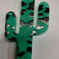 Cow Print Cactus Freshie