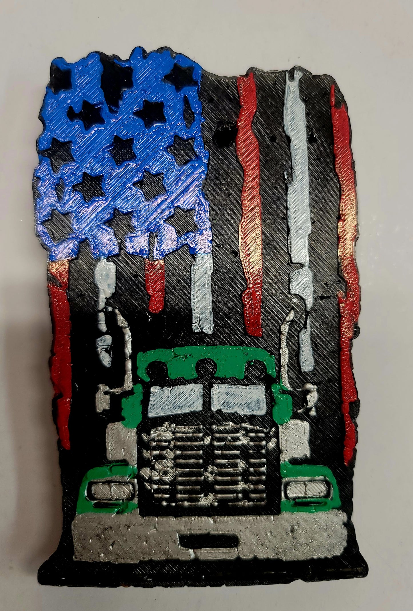 Big Rig Flag Freshie