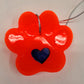 Heart Dog Paw Freshie