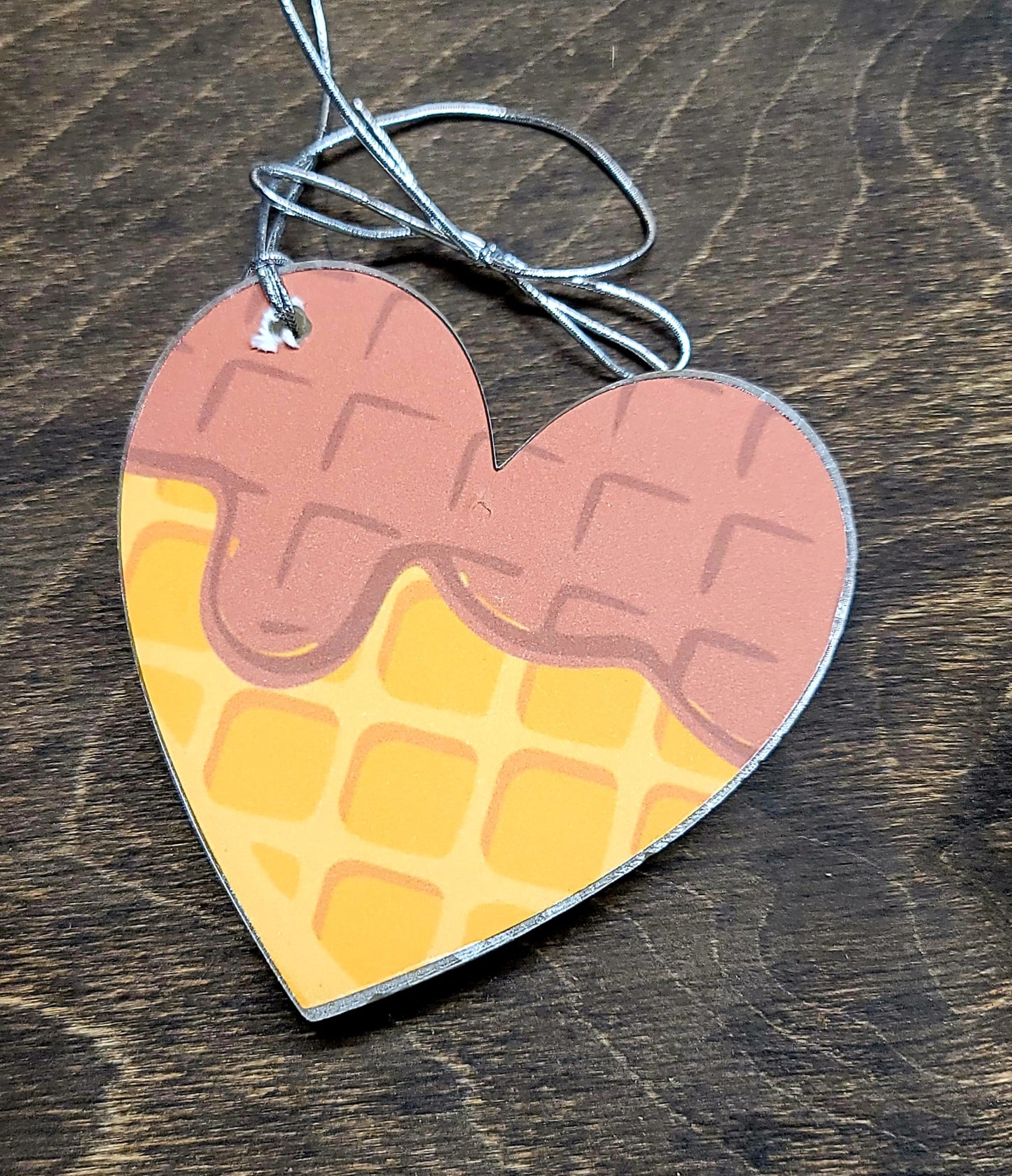 Cardstock Heart Freshie